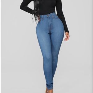 Fashion nova classic high waist jeans